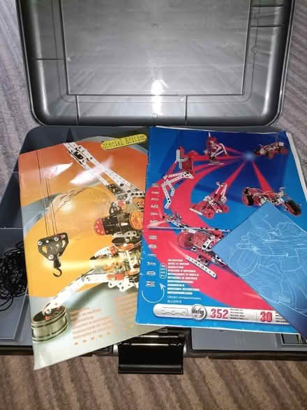 Photo of free Box of Meccano bits and Meccano suitcase (Clifton YO30) #3