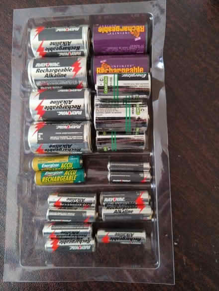 Photo of free Rechargeable alkaline batteries (La Barranca and Elena) #1