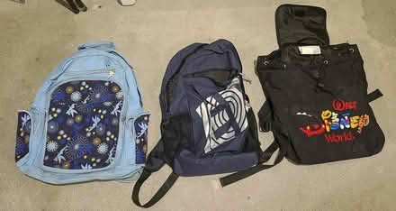 Photo of free Lightly used backpacks (Whitinsville, MA) #1