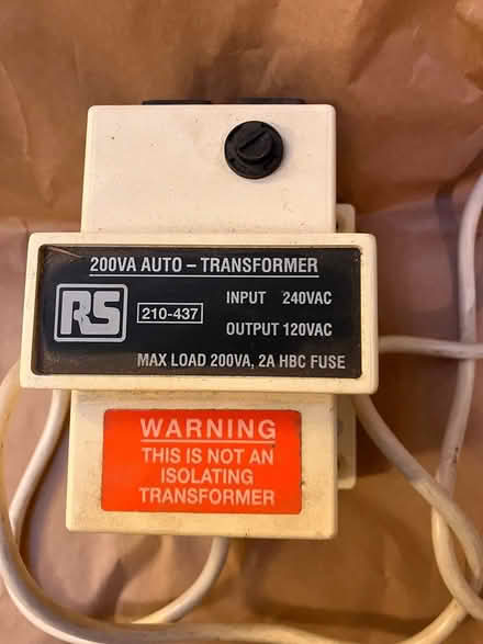 Photo of free Transformer (Plumstead Common SE18) #1