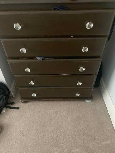 Photo of free Chest of drawers (Sutton SM1) #1