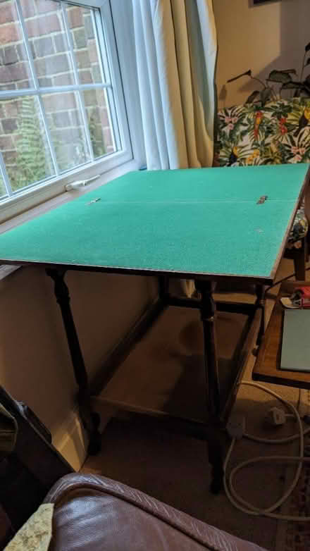 Photo of free Card table (Bebington) #2
