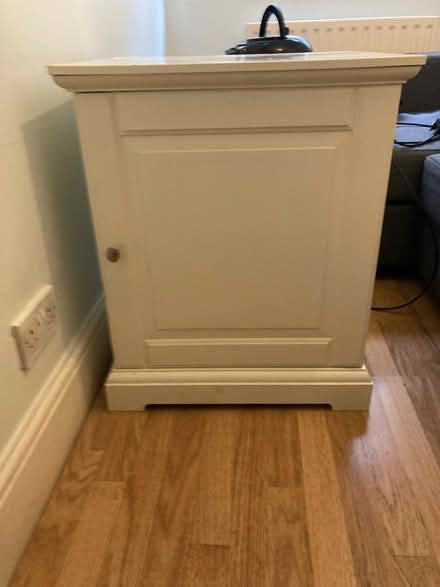 Photo of free White side table/cabinet (W14) #2