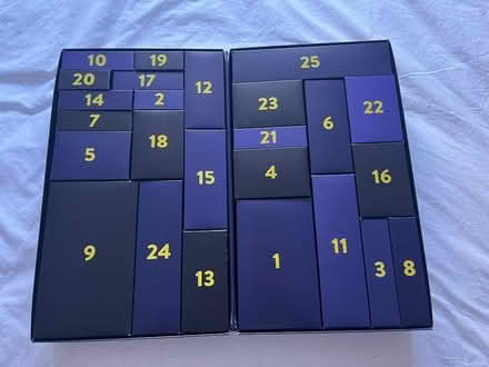 Photo of free (Empty) advent calendar (Moorfields) #1