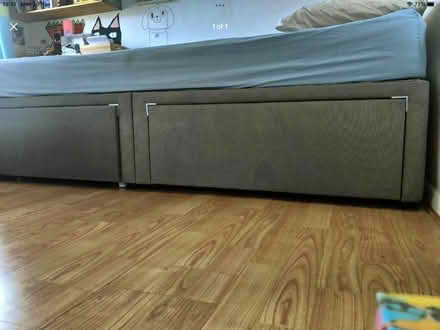 Photo of free Single divan base with drawers (Southwick BN42) #1
