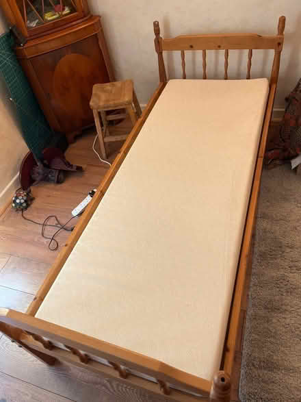 Photo of free Small pine bed (Hilperton BA14) #1