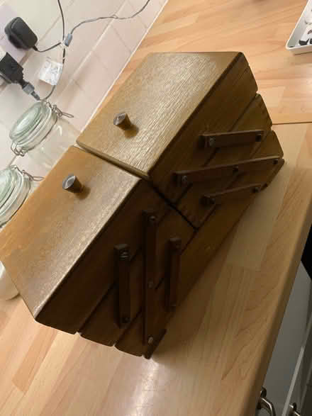 Photo of free 70s work basket (ME8 Twydall) #1