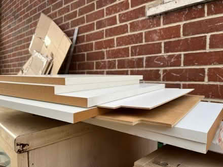 Photo of free Unused white Magnet kitchen shelves/backs (Drayton OX14) #1