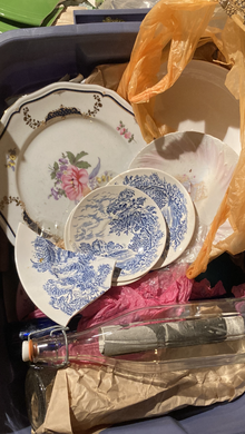Photo of free Broken vintage ceramics for mosaic (Nashway Dr & W Maple Rd) #2