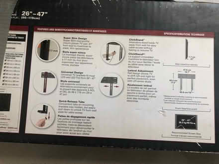Photo of free Wall mount (Britannia & Creditview) #2