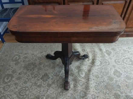 Photo of free Early 20th century card table (Sutton area shrewsbury) #2