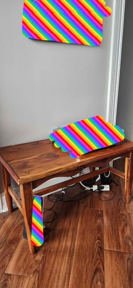 Photo of free Wood coffee table (Uptown, Chicago) #1