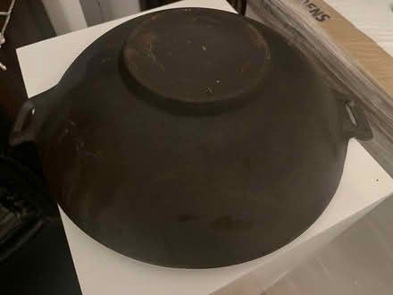 Photo of free Solid iron wok (Sanderstead) #1