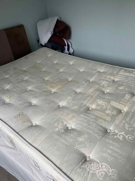 Photo of free Double divan bed (Holme) #2