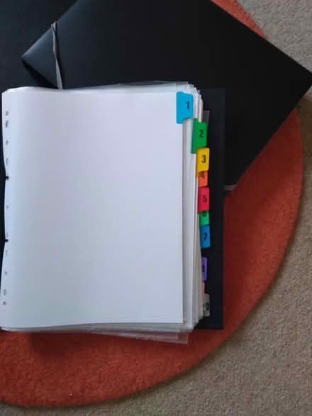 Photo of free Black A4 folders (Bolton-le-sands) #2
