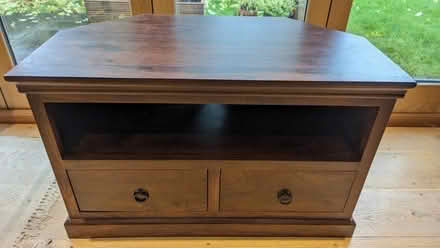 Photo of free Myakka wooden corner TV unit (Ivinghoe Aston LU7) #1