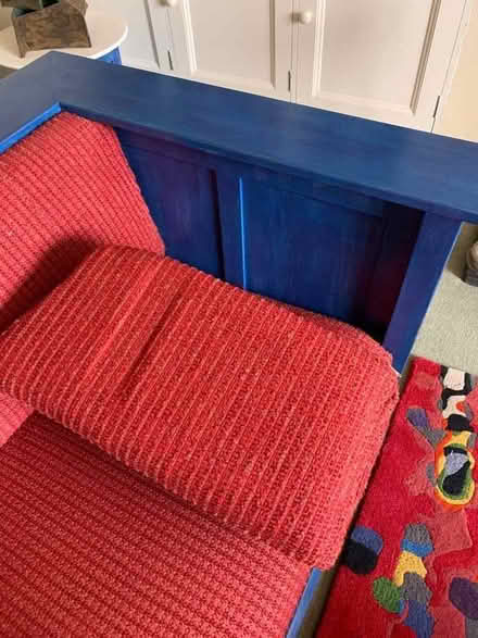 Photo of free Stickley wooden sofa (Christleton CH3) #2