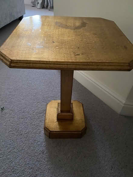 Photo of free Small gold leaf side table (Maidenhead, SL6) #1