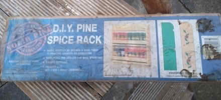 Photo of free Pine spice rack (Baguley M33) #1