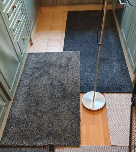 Photo of free Two pieces of dark grey carpet (Newton Hill WF1) #2