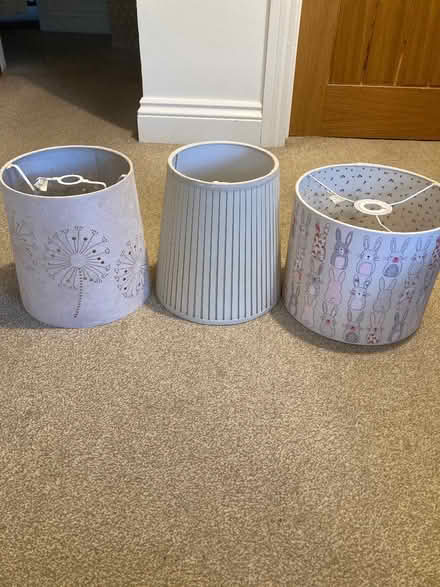 Photo of free 3 light shades (Hildenborough TN10) #1
