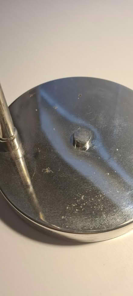 Photo of free Silver and glass lamp (L4) #4