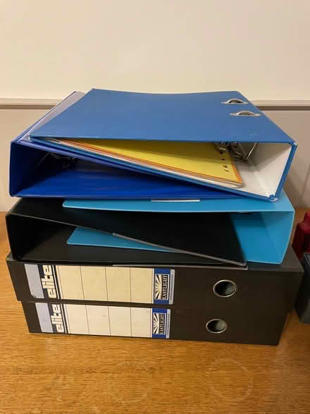 Photo of free Ring binders & box files (Handside) #1