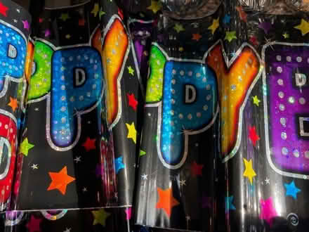 Photo of free Assorted birthday badges, banners and balloon weights (Whitehill SG4) #2