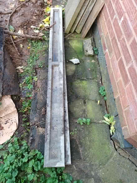 Photo of free x 2 concrete gravel boards (Leicester/Wigston LE2) #1