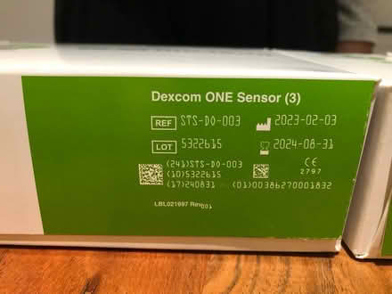Photo of free Dexcom one sensor (Harlington) #3