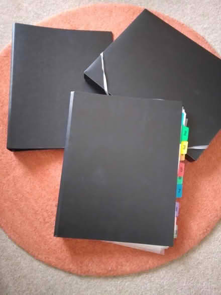 Photo of free Black A4 folders (Bolton-le-sands) #1
