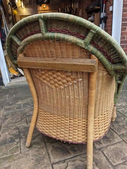 Photo of free Wicker Armchair (Bramcote Hills NG9) #1