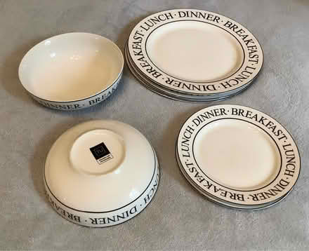 Photo of free TU crockery (Streatham Hill, SW2,) #1