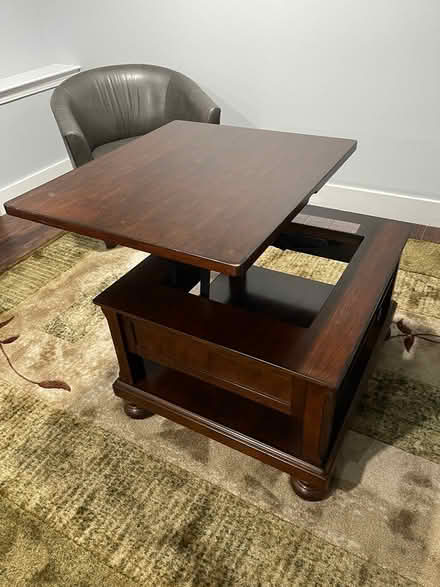 Photo of free Lift top coffee table (By the high school) #1