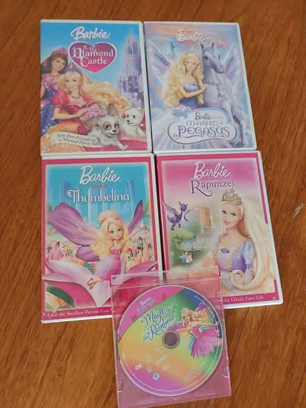 Photo of free Barbie DVDs (Kitchener (Lancaster/Union)) #1