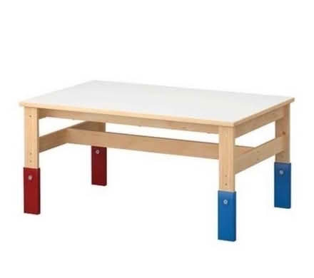 Photo of free Ikea Sansad height adjustable table (London SW9) #2