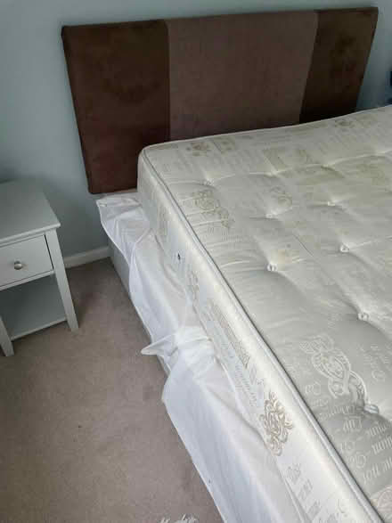 Photo of free Double divan bed (Holme) #3