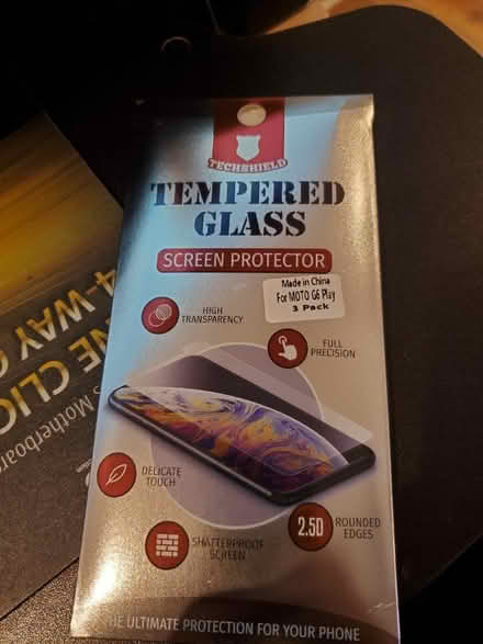 Photo of free Moto G6 Screen protectors (Sheppard Ave E/Victoria Park) #1