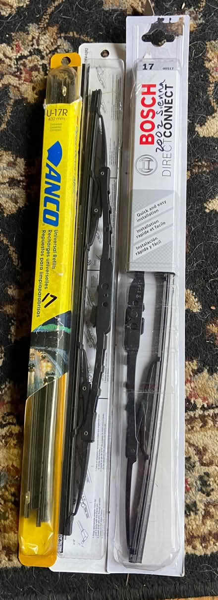 Photo of free Two 17 inch windshield wipers (Arlington) #1