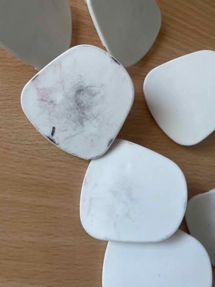 Photo of free 7x white plastic plug covers (Whitehill SG4) #1