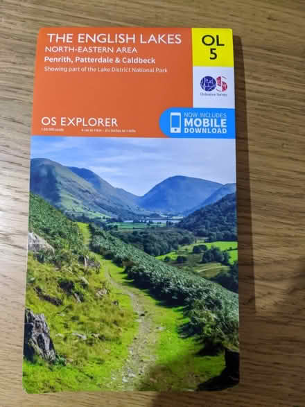 Photo of free OS Explorer OL5 (NE Lake District) (Shandon, EH11) #2