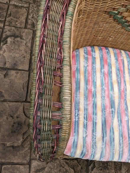 Photo of free Wicker Armchair (Bramcote Hills NG9) #4