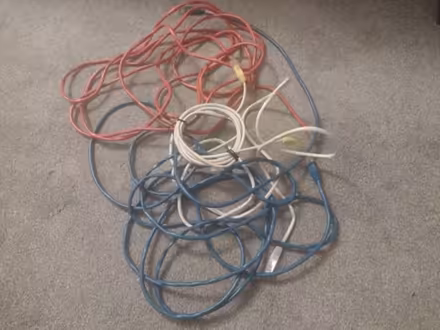 Photo of free Old-style ethernet cables (Llanishen CF14) #1