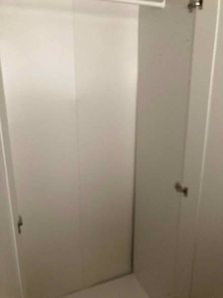 Photo of free White 3 door wardrobe (Beeston NG9) #1