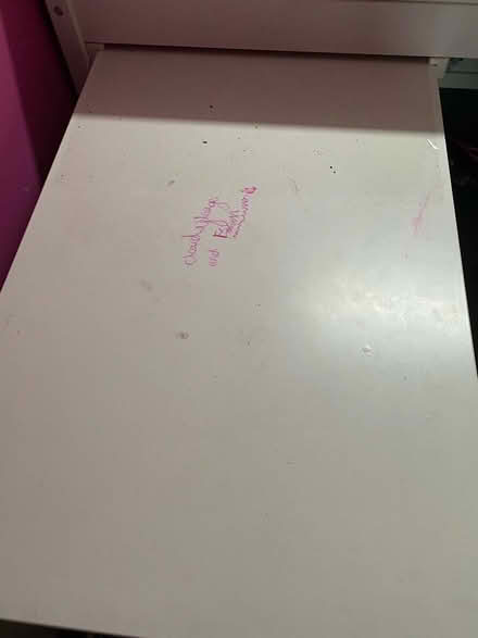 Photo of free White kids midsleeper bed with desk (NG10 (Sandiacre)) #3