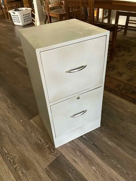 Photo of free Metal 2-drawer filing cabinet (North Sunnyvale) #1