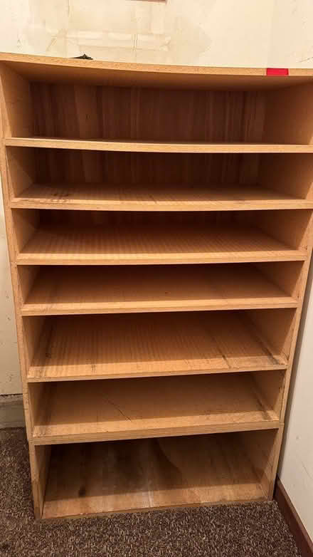 Photo of free particle board shelving units (Forest Knolls--west of Fairfax) #1