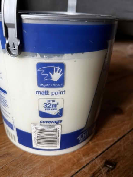 Photo of free 2.5l Dulux Matt Apple White (Marple SK6) #3