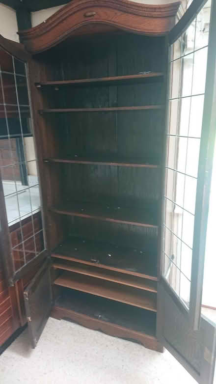 Photo of free Antique Oak Display Case (TN31) #2