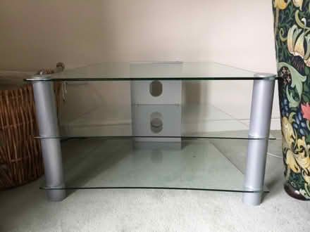 Photo of free Glass TV Stand (Aston-le-walls NN11) #1